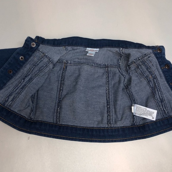 Cat & Jack 0-3 months Denim Jacket Blue Jean Jacket spandex and cotton - Picture 5 of 14